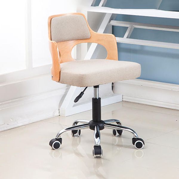 Modern Rotatable Liftable Counter Stool Steel Beauty Shop Bar Stool with Cushion Clearhalo 'Bar Furniture' 'Bar Stools' 'bar_stools' 'furn' 'furn_bar_stools' 'furniture_bar_stools' 'Kitchen & Dining Furniture' 'kitchen&dining_furn' 'kitchen' 'kitchen_furn' Furniture' 1200x1200_b6dbfcc2-e52c-4d5a-b023-83621970d849