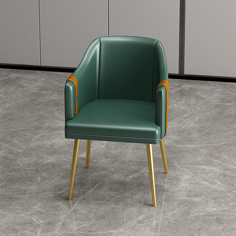 Glam 1/7 Pieces Dining Set Circular Stone Dining Table for Dining Room Clearhalo 'Dining Room Sets' 'Dining Tables & Seating' 'dining_room_set' 'furn' 'furn_dining_room_set' 'Furniture' 'furniture_dining_room_set' 'Kitchen & Dining Furniture' 1200x1200_b6dca21e-e547-45da-bcfb-91e59bb841c4