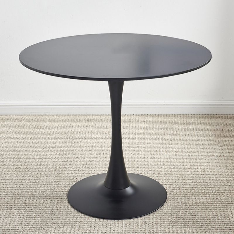 29.13" Tall Contemporary Style Coffee Cocktail Table Pedestal Round Coffee Table Clearhalo 'Coffee & Accent Tables' 'Coffee Tables' 'coffee_tables' 'furn' 'furn_coffee_tables' 'Furniture' 'Living Room Furniture' 1200x1200_b6dd310a-70f8-4881-be4e-a187696733e2