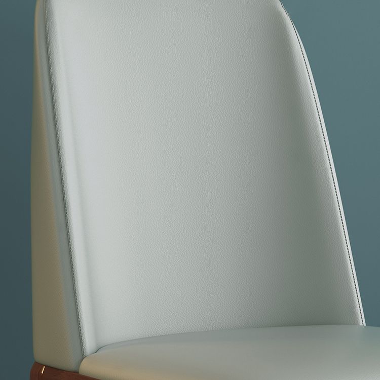 Scandinavian Style Wood Dining Side Chair Dining Room Armless Solid Back Chair Clearhalo ' kitchen&dining_furn' 'Dining Chairs' 'Dining Tables & Seating' 'dining_chair' 'furn' 'furn_dining_chair' 'Furniture' 'furniture_dining_chair' 'Kitchen & Dining Furniture' 'kitchen' 1200x1200_b6df048d-d7b5-4a68-ac8c-dc2593c15d55