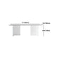 White Dining Table Set 1/3/4/5 Pcs Modern Dining Table with Chairs Clearhalo 'Dining Room Sets' 'Dining Tables & Seating' 'dining_room_set' 'furn' 'furn_dining_room_set' 'Furniture' 'Kitchen & Dining Furniture' 1200x1200_b6df9a76-346a-441f-aa81-7dbb3af90f6e