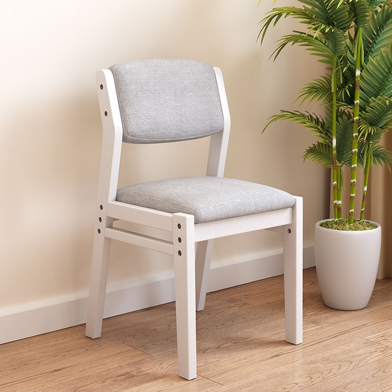 Modern Style Wood Chair Open Back Dining Side Chair with Upholstered for Dining Room Clearhalo 'Dining Chairs' 'Dining Tables & Seating' 'dining_chair' 'furn' 'furn_dining_chair' 'Furniture' 'furniture_dining_chair' 'Kitchen & Dining Furniture' 1200x1200_b6e1353a-995b-41cf-9963-f6b29222c217