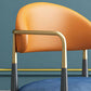 Contemporary Style Kitchen Chairs Dining Open Back Arm Side Chair with Metal Legs Clearhalo ' kitchen&dining_furn' 'Dining Chairs' 'Dining Tables & Seating' 'dining_chair' 'furn' 'furn_dining_chair' 'Furniture' 'furniture_dining_chair' 'Kitchen & Dining Furniture' 'kitchen' 1200x1200_b6e17792-defd-42a2-ae65-a8fc1a4763e8