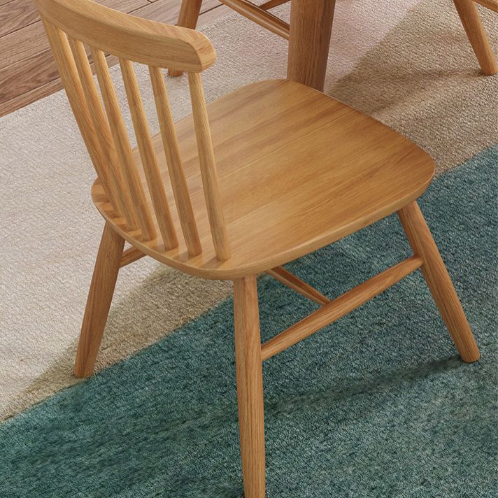 Modern Style Solid Wood Dining Set with Rectangle Shape Table and 4 Legs Base Clearhalo 'Dining Room Sets' 'Dining Tables & Seating' 'dining_room_set' 'furn' 'furn_dining_room_set' 'Furniture' 'furniture_dining_room_set' 'Kitchen & Dining Furniture' 'kitchen&dining_furn' 'kitchen' 1200x1200_b6e25eff-6e72-46ea-a71b-636db68dc655