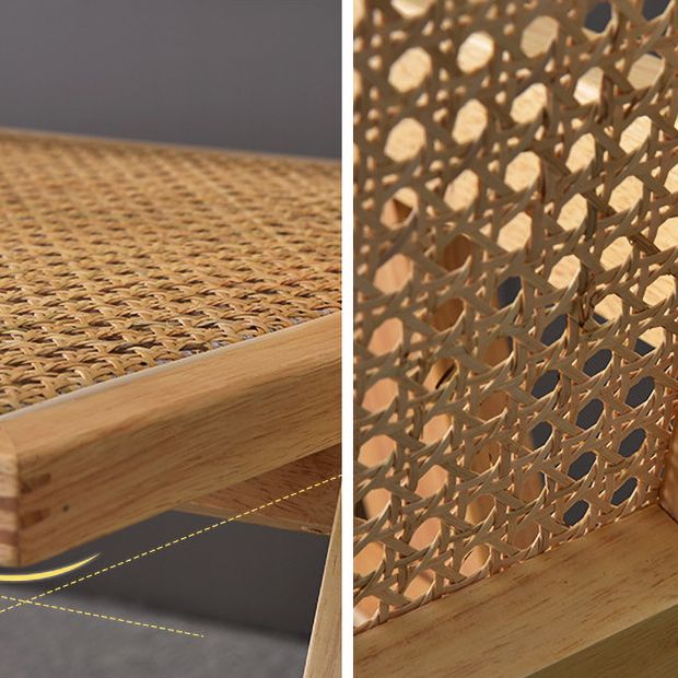 Contemporary Style Rubberwood Chair Open Back Arm Kitchen Dining Chairs Clearhalo ' kitchen&dining_furn' 'Dining Chairs' 'Dining Tables & Seating' 'dining_chair' 'furn' 'furn_dining_chair' 'Furniture' 'furniture_dining_chair' 'Kitchen & Dining Furniture' 'kitchen' 1200x1200_b6e73d71-253b-48bb-984e-a9e3341c0490