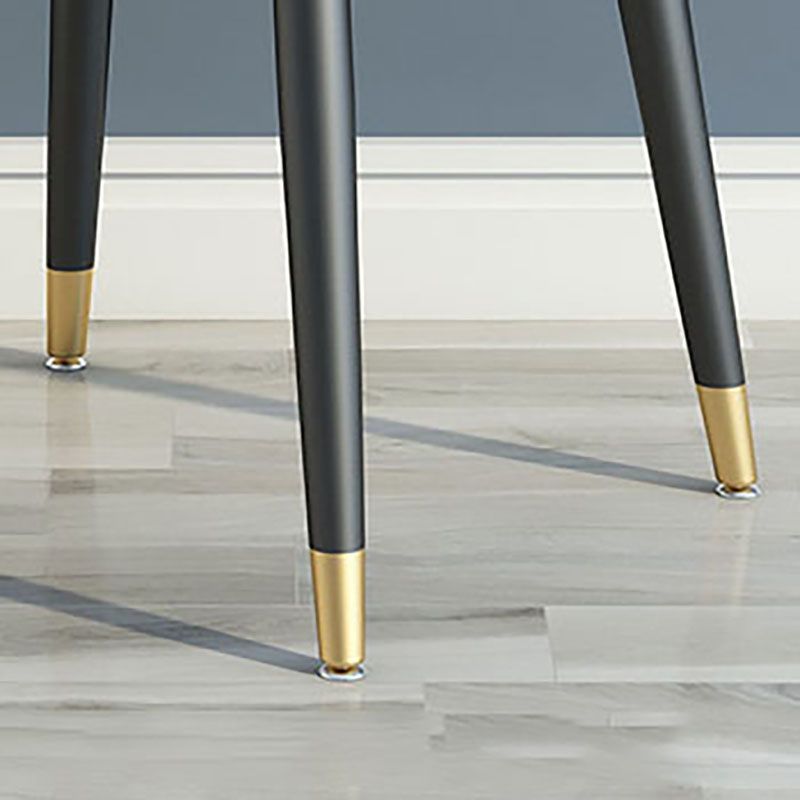 Scandinavian Fabric Dining Chairs for Home Arm Solid Back Dining Side Chair Clearhalo ' kitchen&dining_furn' 'Dining Chairs' 'Dining Tables & Seating' 'dining_chair' 'furn' 'furn_dining_chair' 'Furniture' 'furniture_dining_chair' 'Kitchen & Dining Furniture' 'kitchen' 1200x1200_b6ec9ddf-742b-4536-a83d-6233b9b4f990