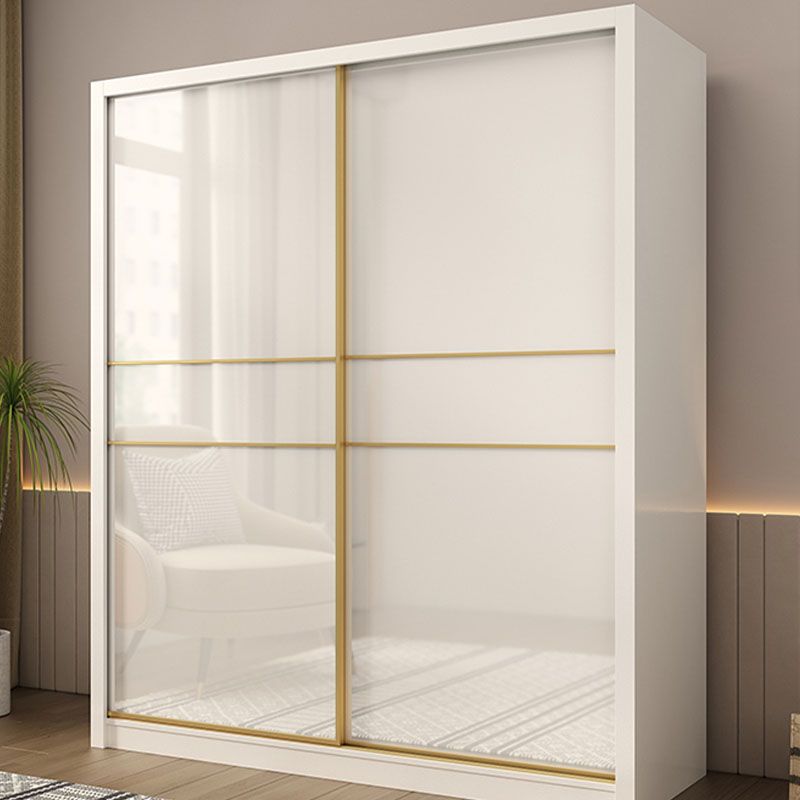 Armadietto in legno fabbricato con mobile in magazzino bianco lucido contemporaneo per la casa