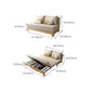 33"W Contemporary Sofa Bed Cushion Back Armless Sleeper Sofa