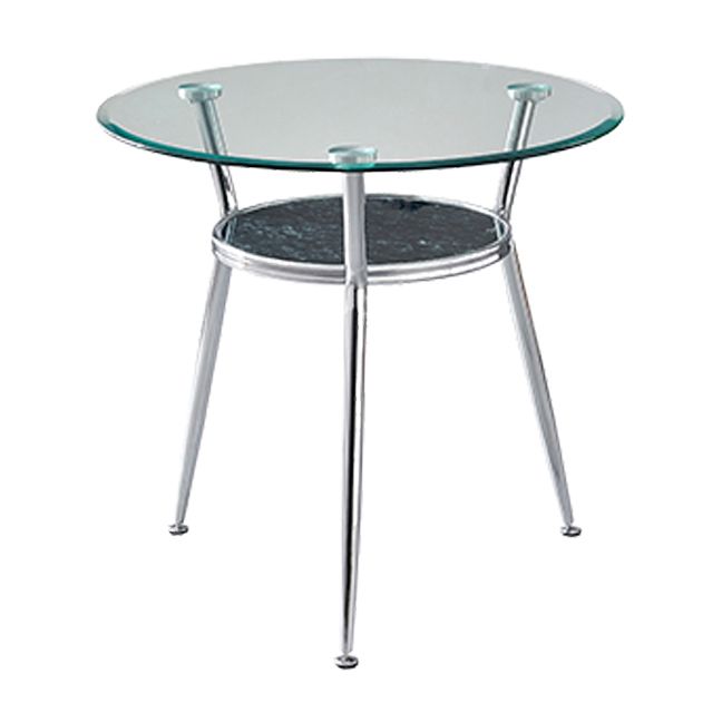 Modern Round Dining Room Table Clear Tempered Glass Table with Pedestal Base Clearhalo ' dining_table' 'Dining Tables & Seating' 'Dining Tables' 'furn' 'furn_dining_table' 'Furniture' 'furniture_dining_table' 'Kitchen & Dining Furniture' 'kitchen&dining_furn' 'kitchen' 'kitchen_dining_table' 1200x1200_b6f0975c-4db2-4358-b4b1-47753e473124