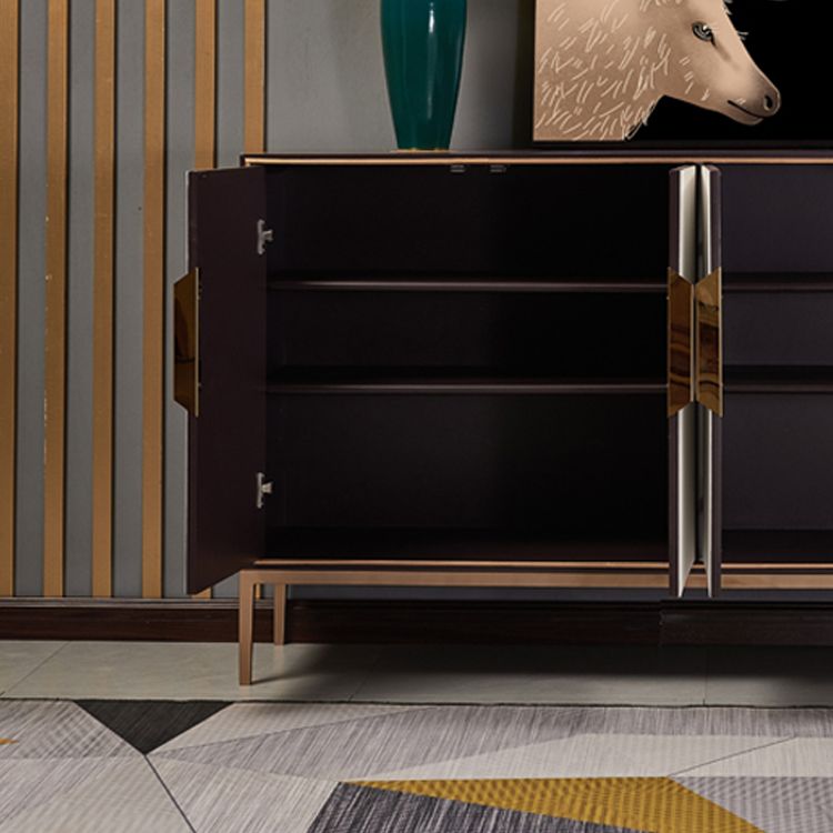 Mesa de madera diseñada Mesa Buffet contemporánea