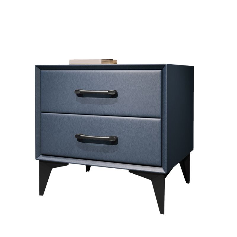 Contemporary Wooden Drawer Storage Bed Nightstand for Bedroom