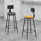 Nordic Iron Low Back Barstool Simple Indoor Tall Stool for Indoor Clearhalo 'Bar Furniture' 'Bar Stools' 'bar_stools' 'furn' 'furn_bar_stools' 'furniture_bar_stools' 'Kitchen & Dining Furniture' 'kitchen&dining_furn' 'kitchen' 'kitchen_furn' Furniture' 1200x1200_b6fb2123-bd0a-4a67-9711-1937b559bbf5