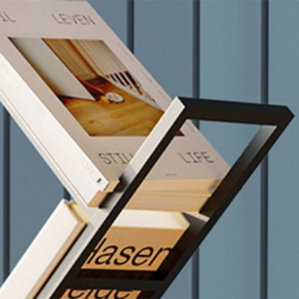 Modernes Bücherregal aus dem Bücherregal Metal Open Regal mit Regalen für Heimbüro