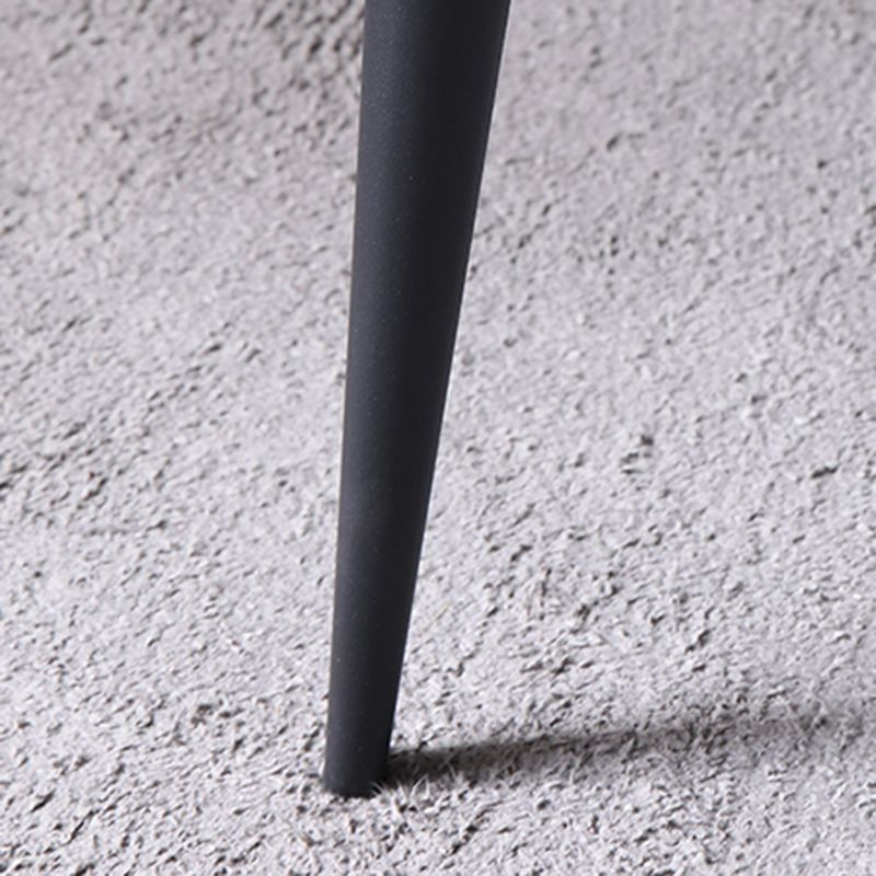 Industrial Style Wingback Parsons Chairs Leather Dining Armless Chairs (Set of 2) Clearhalo ' kitchen&dining_furn' 'Dining Chairs' 'Dining Tables & Seating' 'dining_chair' 'furn' 'furn_dining_chair' 'Furniture' 'furniture_dining_chair' 'Kitchen & Dining Furniture' 'kitchen' 1200x1200_b6fc6a17-46b2-4f83-8330-73f2feb5b0e6