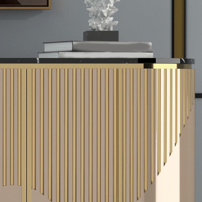 Sideboard in legno ingegnerizzato in fico in marmo in marmo per uso da cucina