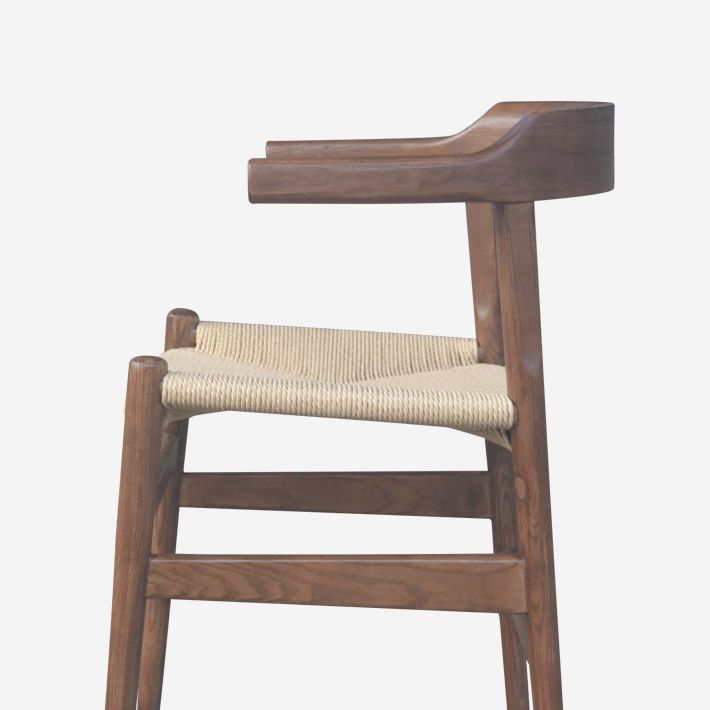 Stile contemporaneo aperto in legno solido casa usa la sedia da pranzo