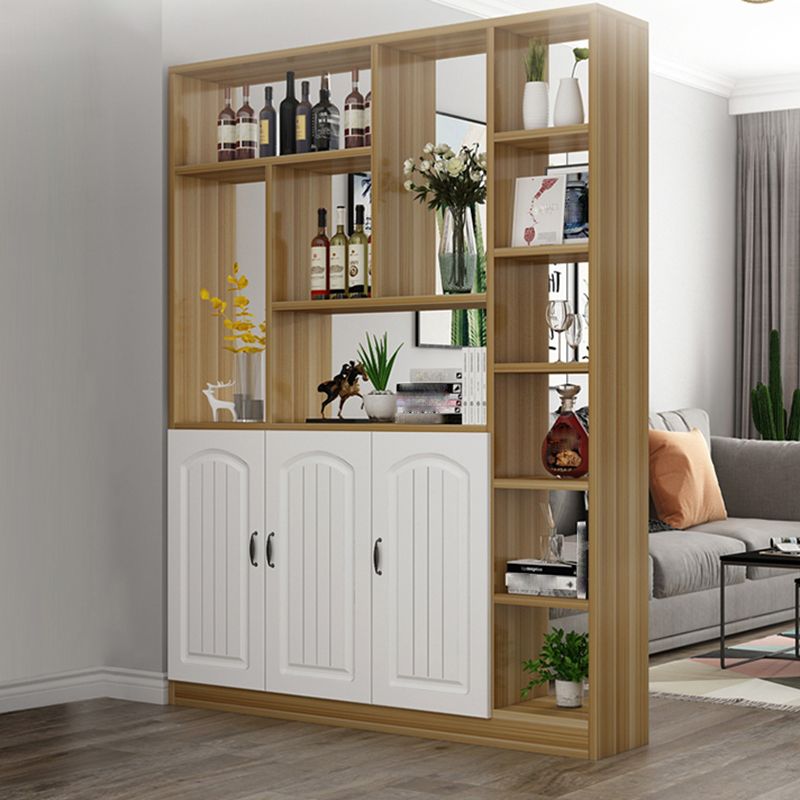Modern Cabinet Water Resistant Wood Accent Cabinet with Doors Clearhalo 'Cabinets & Chests' 'cabinets_chests' 'furn' 'furn_cabinets_chests' 'Furniture' 'Living Room Furniture' 1200x1200_b7011612-f78e-4e0e-8a8f-d58e6ec8236d
