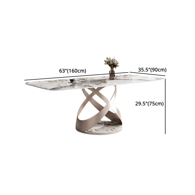 Contemporary 1/4/5/7 Pieces Dining Set Sintered Stone Dining Table for Kitchen Clearhalo 'Dining Room Sets' 'Dining Tables & Seating' 'dining_room_set' 'furn' 'furn_dining_room_set' 'Furniture' 'furniture_dining_room_set' 'Kitchen & Dining Furniture' 'kitchen&dining_furn' 'kitchen' 1200x1200_b7016192-b8bc-48a2-a961-709131044093