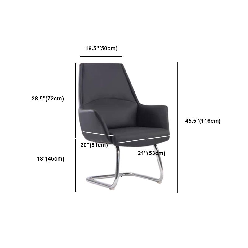 Contemporary Adjustable Executive Chair High Back Managers Chair Clearhalo 'furn' 'furn_office_chair' 'Furniture' 'Office Chairs' 'Office Furniture' 'office_chair' 1200x1200_b7094593-6fe8-45e0-a205-2f4670e6a809