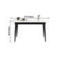 Sintered Stone Top Extendable Round Table for Restaurant Modern Dining Table in White with 4 Legs Clearhalo ' dining_table' 'Dining Tables & Seating' 'Dining Tables' 'furn' 'furn_dining_table' 'Furniture' 'furniture_dining_table' 'Kitchen & Dining Furniture' 'kitchen&dining_furn' 'kitchen' 'kitchen_dining_table' 1200x1200_b70ed760-64b7-42ea-96b9-1bc4fed239ec