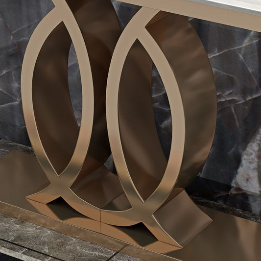 Mesa de acento de consola glamor