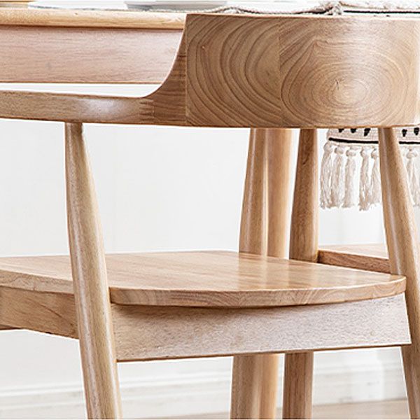 Traditional Style Open Back Chairs Dining Wooden Arm Chairs for Kitchen Clearhalo 'Dining Chairs' 'Dining Tables & Seating' 'dining_chair' 'Furniture' 'furniture_dining_chair' 'Kitchen & Dining Furniture' 1200x1200_b713b9c9-dbe9-4eeb-8f5c-aba9b20d176f