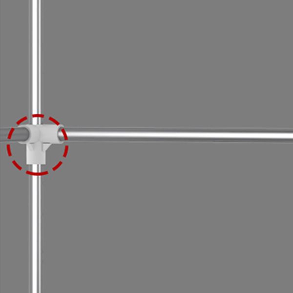 Armadio in metallo contemporaneo per mobile per finitura opaca con le gambe