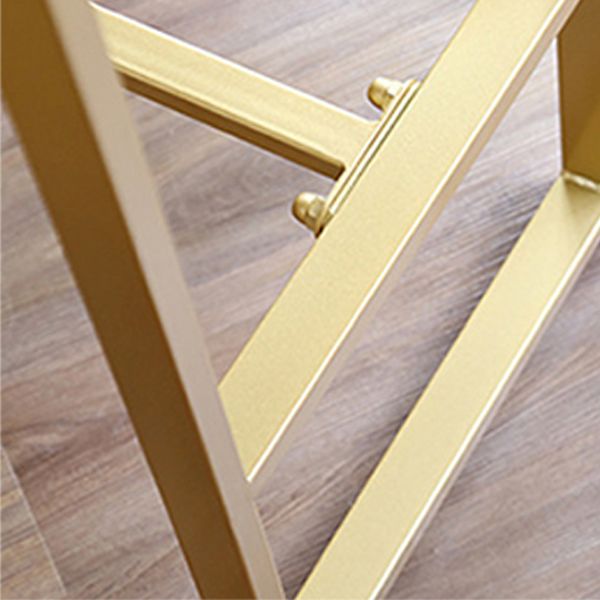 Stone Top Bar Counter Rectangle Contemporary Bar Counter with Trestle Base Clearhalo 'Bar Furniture' 'Bar Tables' 'bar_tables' 'furn' 'furn_bar_tables' 'Furniture' 'furniture_bar_tables' 'Kitchen & Dining Furniture' 1200x1200_b71f217a-8d35-4760-bd7a-fd22adf1806b