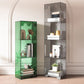 Contemporary Closed Back Standard Bookshelf Acrylic Bookcase for Study Room Clearhalo 'Bookcases' 'furn' 'furn_bookcases' 'Furniture' 'Office Furniture' 1200x1200_b71f48eb-49fe-4bb1-ab14-fc0c4c38d256