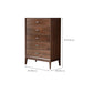 Solid Wood 5- Drawer Accent Chest Brown Chest for Living Room Clearhalo 'Cabinets & Chests' 'cabinets_chests' 'furn' 'furn_cabinets_chests' 'Furniture' 'Living Room Furniture' 1200x1200_b722b5bf-84f8-4979-9cb9-ed3da098ebf0
