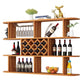 Modern Hanging Wine Bottle Holder Wooden Kitchen Wine Rack Bottle Clearhalo 'furn' 'furn_wine_racks' 'Furniture' 'Kitchen & Dining Furniture' 'Wine Racks' 'wine_racks' 1200x1200_b7231d6d-5b0e-4ac8-ba9b-a8bdc023da5f