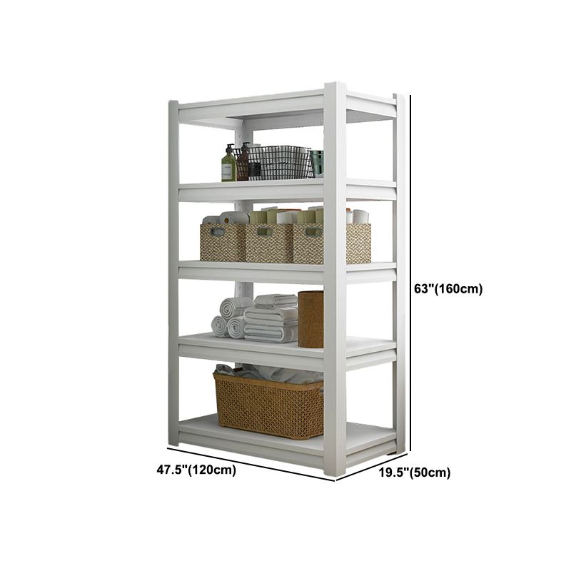 Open Metal Bookshelf Modern Home Office Rectangular Bookcase Clearhalo 'Bookcases' 'furn' 'furn_bookcases' 'Furniture' 'Office Furniture' 1200x1200_b727e8b1-f693-4574-bbb5-79629d922950