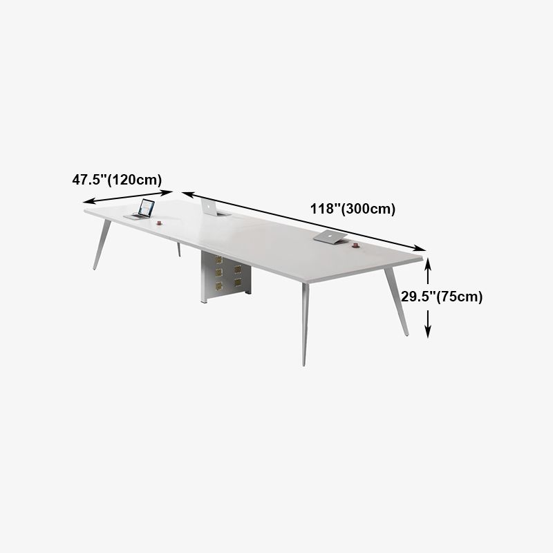 Contemporary Rectangle Dining Table Solid Wood Top Indoor Table with 4 Legs Clearhalo ' dining_table' 'Dining Tables & Seating' 'Dining Tables' 'furn' 'furn_dining_table' 'Furniture' 'furniture_dining_table' 'Kitchen & Dining Furniture' 'kitchen&dining_furn' 'kitchen' 'kitchen_dining_table' 1200x1200_b728d5d4-3143-4914-bb43-82aa18e610db
