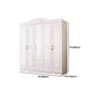 White Colour Wooden Wardrobe 2-Drawer Soft Close Door Wardrobe Closet Clearhalo 'Armoires & Wardrobes' 'armoires_wardrobes' 'Bedroom Furniture' 'furn' 'furn_armoires_wardrobes' 'Furniture' 1200x1200_b729e227-4bca-4777-965a-2ef22effbe54