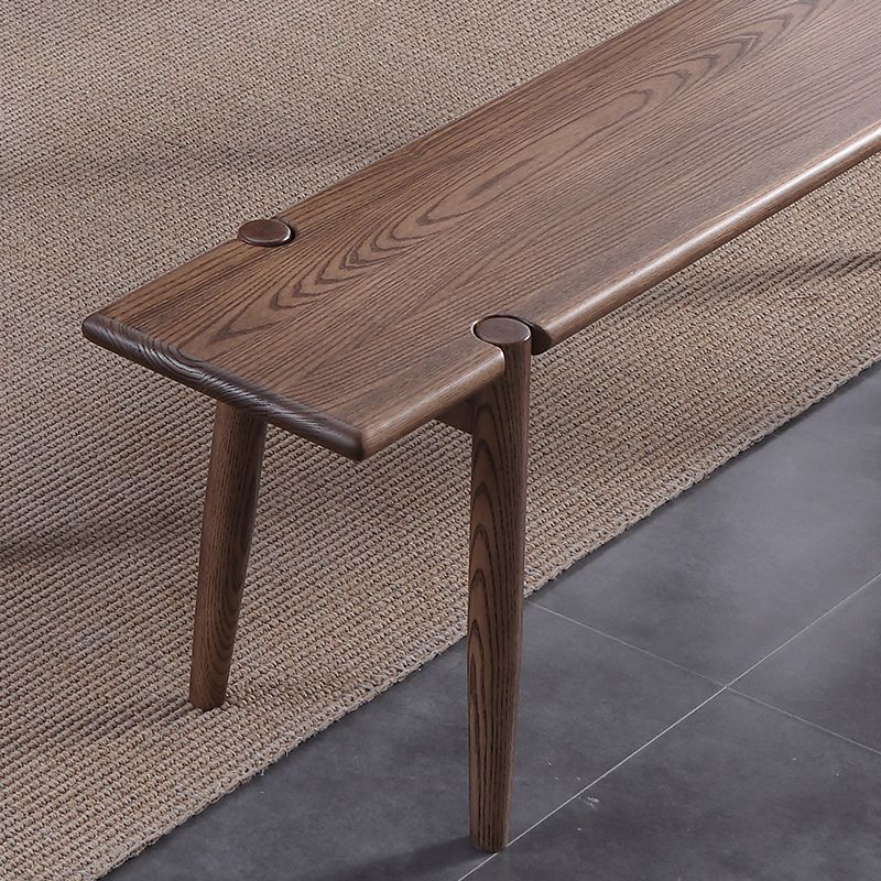 16.38-inch Height Solid Wood Seating Bench Modern Rectangle Bench Clearhalo 'Benches' 'Chairs & Seating' 'furn' 'furn_benches' 'Furniture' 'Living Room Furniture' 1200x1200_b72d6545-e581-482d-ad9a-03074475ca80