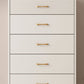 Contemporary Bar Pulls Accent Chest Straight Legs White Accent Chest with Drawer Clearhalo 'Cabinets & Chests' 'cabinets_chests' 'furn' 'furn_cabinets_chests' 'Furniture' 'Living Room Furniture' 1200x1200_b731b398-ef87-4f8b-b605-135e14471d0d