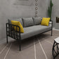 Contemporary Metal Square Arm Sofa Fabric Cushions Sofa for Living Room Clearhalo 'furn' 'furn_sofas' 'Furniture' 'Living Room Furniture' 'Sofa' 'sofas' 1200x1200_b732ad56-53de-4706-889c-ab83d9996115