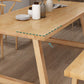 Contemporary Dining Set 1/4/5 Pcs Solid Wood Dining Table and Chairs Clearhalo 'Dining Room Sets' 'Dining Tables & Seating' 'dining_room_set' 'furn' 'furn_dining_room_set' 'Furniture' 'Kitchen & Dining Furniture' 1200x1200_b7348a8c-48e4-47f9-a198-7798f009bb3a