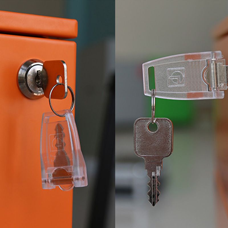 Armoires de fichiers contemporaines de fichier en acier de fichier piédestal avec bureau de verrouillage