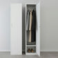 Industrial Steel Wardrobe Closet Hinged Storage Cabinet with Lock