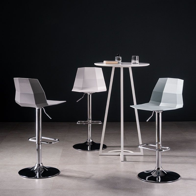 Modern Adjustable Dining Stool Plastic Footrest Counter Stool with Swivel Clearhalo 'Bar Furniture' 'Bar Stools' 'bar_stools' 'furn' 'furn_bar_stools' 'Furniture' 'Kitchen & Dining Furniture' 1200x1200_b73a23aa-bada-4619-b951-ec5bd675b65f