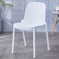 Dining Room Stacking Dining Chair Contemporary Style Plastic Side Chair Clearhalo ' kitchen&dining_furn' 'Dining Chairs' 'Dining Tables & Seating' 'dining_chair' 'Furniture' 'furniture_dining_chair' 'Kitchen & Dining Furniture' 'kitchen' 1200x1200_b73a88d7-6e15-4e3b-b252-a58c01862f70
