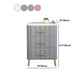 22 '' hoher Nachttisch-Kabinett Faux Marmor Top 3-Drawer-Nachttisch mit Beinen