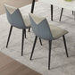 Modern Style Dining Chair Leather Low Back Side Chair for Dining Room