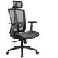 Modern Desk Chair Mesh Computer Chair Conference Chair No Wheel Clearhalo 'furn' 'furn_office_chair' 'Furniture' 'Office Chairs' 'Office Furniture' 'office_chair' 1200x1200_b73f2656-9854-4804-b654-b083f0a5a2a4
