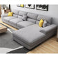 Casual Pillow Top Arm Sectional 37.4"H Removable Cushions Sofa and Chaise Clearhalo 'furn' 'furn_sectionals' 'Furniture' 'furniture_sectionals' 'kitchen' 'kitchen_sectionals' 'Living Room Furniture' 'Sectionals' 1200x1200_b74099c7-d1c3-4c5c-a862-d4310f3fefd7