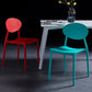 Modern Plastic Dining Room Chair Stacking Dining Armless Chair for Restaurant Use Clearhalo ' kitchen&dining_furn' 'Dining Chairs' 'Dining Tables & Seating' 'dining_chair' 'furn' 'furn_dining_chair' 'Furniture' 'furniture_dining_chair' 'Kitchen & Dining Furniture' 'kitchen' 1200x1200_b740d60f-67c9-4418-93eb-841fb59b0b4a