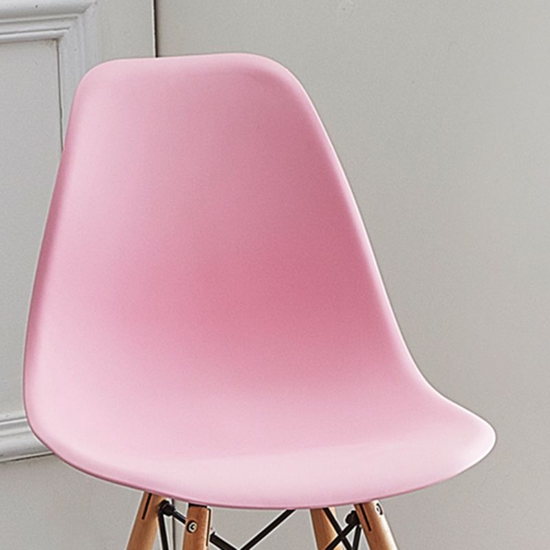 Wood Scandinavian Indoor-Outdoor Chair Solid Back Side Chair Clearhalo ' kitchen&dining_furn' 'Dining Chairs' 'Dining Tables & Seating' 'dining_chair' 'Furniture' 'furniture_dining_chair' 'Kitchen & Dining Furniture' 'kitchen' 1200x1200_b744dbf8-bea3-45ae-affc-67eec0d23bbb