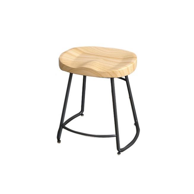 Modern Style Bar-stool with Footrest Iron Sled Legs for Kitchen Bar Clearhalo 'Bar Furniture' 'Bar Stools' 'bar_stools' 'furn' 'furn_bar_stools' 'furniture_bar_stools' 'Kitchen & Dining Furniture' 'kitchen&dining_furn' 'kitchen' 'kitchen_furn' Furniture' 1200x1200_b74839f5-6dab-4551-963c-d3747e85041e