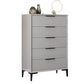 Contemporary Vertical Chest Wood Chest with Drawers for Bedroom Clearhalo 'Bedroom Furniture' 'Dressers & Chests' 'dressers_chests' 'furn' 'furn_dressers_chests' 'Furniture' 1200x1200_b74967fa-6444-4e5e-9a11-c9ea68b8aa7d